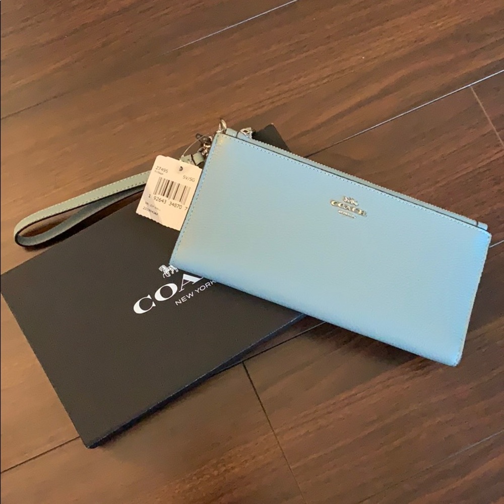 Coach Double Zip Wallet